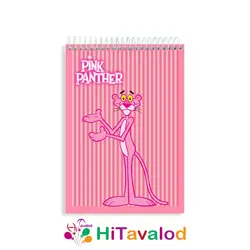 دفتر نقاشی 60 برگ مدل پلنگ صورتی کد N275