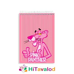 دفتر نقاشی 60 برگ مدل پلنگ صورتی کد N274