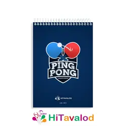 دفتر نقاشی 60 برگ مدل پینگ پنگ کد N272