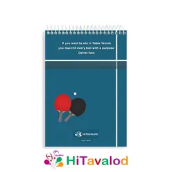 دفتر نقاشی 60 برگ مدل پینگ پنگ کد N271