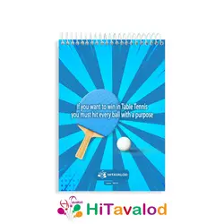 دفتر نقاشی 60 برگ مدل پینگ پنگ کد N270