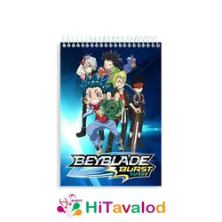 دفتر نقاشی 60 برگ مدل فرفرهای انفجاری کد N300