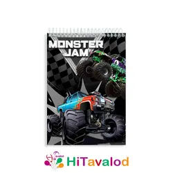 دفتر نقاشی 60 برگ مدل مانستر جم کد N324