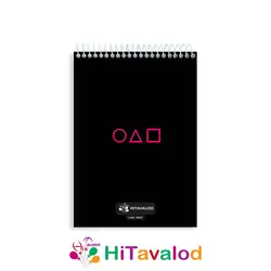 دفتر نقاشی 60 برگ مدل اسکوئید گیم کد N343