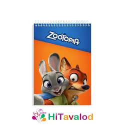 دفتر نقاشی 60 برگ مدل زوتوپیا کد N345