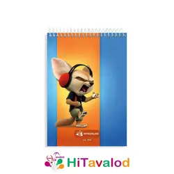 دفتر نقاشی 60 برگ مدل زوتوپیا کد N345