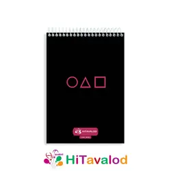 دفتر نقاشی 60 برگ مدل اسکوئید گیم کد N342