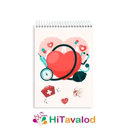 دفتر نقاشی 60 برگ مدل پزشکی کد N357