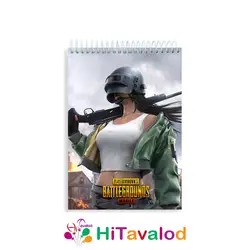 دفتر نقاشی 60 برگ مدل پابجی کد N353