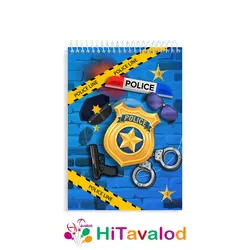 دفتر نقاشی 60 برگ مدل پلیس کد N348