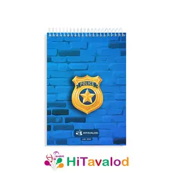 دفتر نقاشی 60 برگ مدل پلیس کد N348