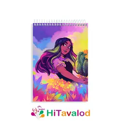 دفتر نقاشی 60 برگ مدل افسون کد N362