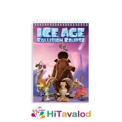 دفتر نقاشی 60 برگ مدل عصر یخبندان کد N390