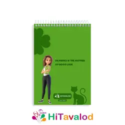 دفتر نقاشی 60 برگ مدل luck کد N375