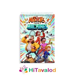 دفتر نقاشی 60 برگ مدل میچل ها کد N396