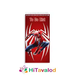 تودولیست 60 برگ مدل اسپایدرمن کد T021