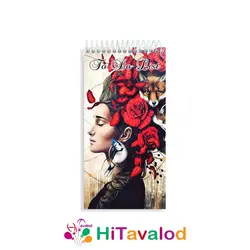 تودولیست 60 برگ مدل فاکسی لیدی کد T017