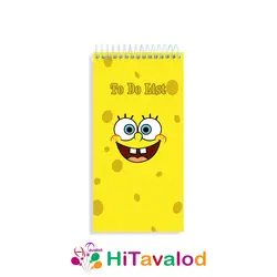 تودولیست 60 برگ مدل باب اسفنجی کد T027