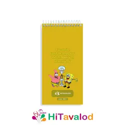 تودولیست 60 برگ مدل باب اسفنجی کد T027