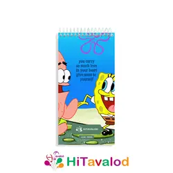 تودولیست 60 برگ مدل باب اسفنجی کد T025