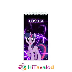 تودولیست 60 برگ مدل پونی کد T039