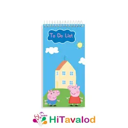 تودولیست 60 برگ مدل پپاپیگ کد T036