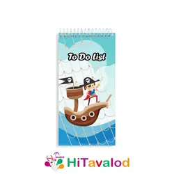 تودولیست 60 برگ مدل دزدان دریایی کد T047