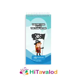 تودولیست 60 برگ مدل دزدان دریایی کد T047