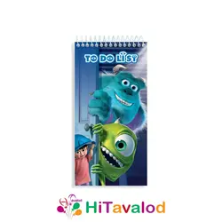 تودولیست 60 برگ مدل دانشگاه هیولاها کد T045