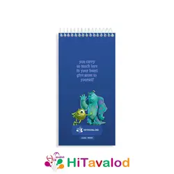 تودولیست 60 برگ مدل دانشگاه هیولاها کد T045