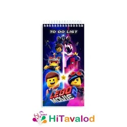 تودولیست 60 برگ مدل لگو کد T057