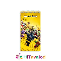 تودولیست 60 برگ مدل لگو کد T056