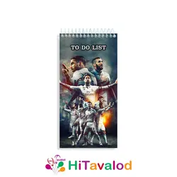 تودولیست 60 برگ مدل رئال مادرید کد T048