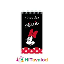 تودولیست 60 برگ مدل مینی موس قرمز کد T068
