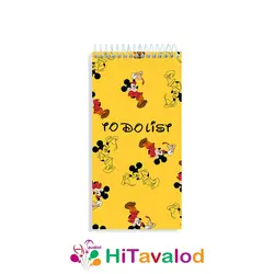تودولیست 60 برگ مدل میکی موس کد T066