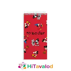 تودولیست 60 برگ مدل میکی موس کد T065