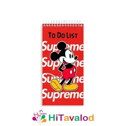 تودولیست 60 برگ مدل میکی موس کد T064