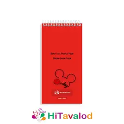 تودولیست 60 برگ مدل میکی موس کد T064