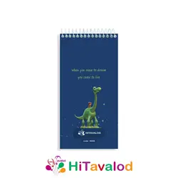 تودولیست 60 برگ مدل دایناسور خوب کد T098