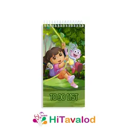 تودولیست 60 برگ مدل دورا کد T080