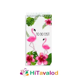 تودولیست 60 برگ مدل فلامینگو کد T079