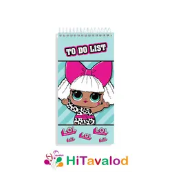 تودولیست 60 برگ مدل LOL کد T078