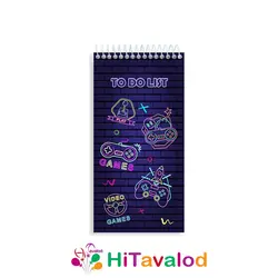 تودولیست 60 برگ مدل گیم کد T113