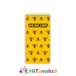 تودولیست 60 برگ مدل زنبور کد T112