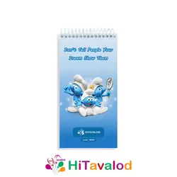 تودولیست 60 برگ مدل اسمورف ها کد T500