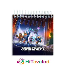 دفترچه 60 برگ مدل ماینکرافت کد D367