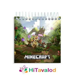دفترچه 60 برگ مدل ماینکرافت کد D366