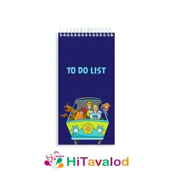 تودولیست 60 برگ مدل اسکوبی دو کد T506