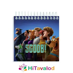 دفترچه 60 برگ مدل اسکوبی دو کد D371