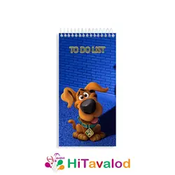 تودولیست 60 برگ مدل اسکوبی دو کد T507